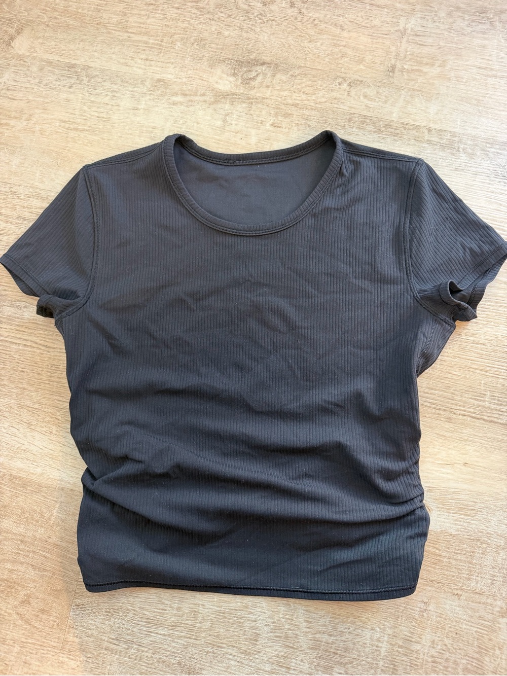 Lululemon All It Takes Back-Twist
Ribbed Short-Sleeve Shirt